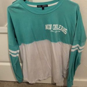 Comfy Blue Long-Sleeve